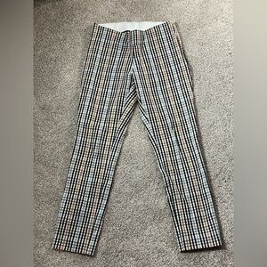 a new day Women’s Plaid Ankle Pants - SZ 4
